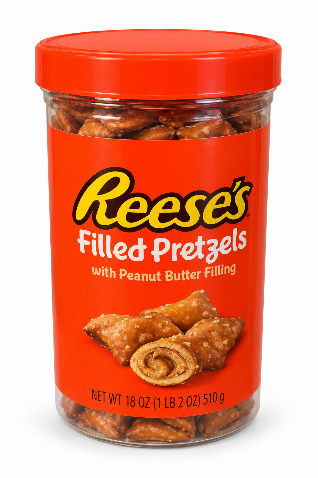 Reese’s Filled Pretzels with Peanut Butter Filling 510g