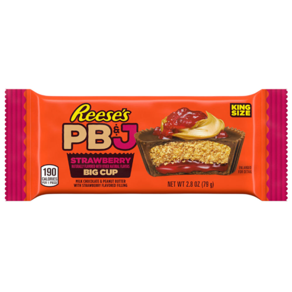 Reese's PB&J Strawberry Big Cup King Size 79g
