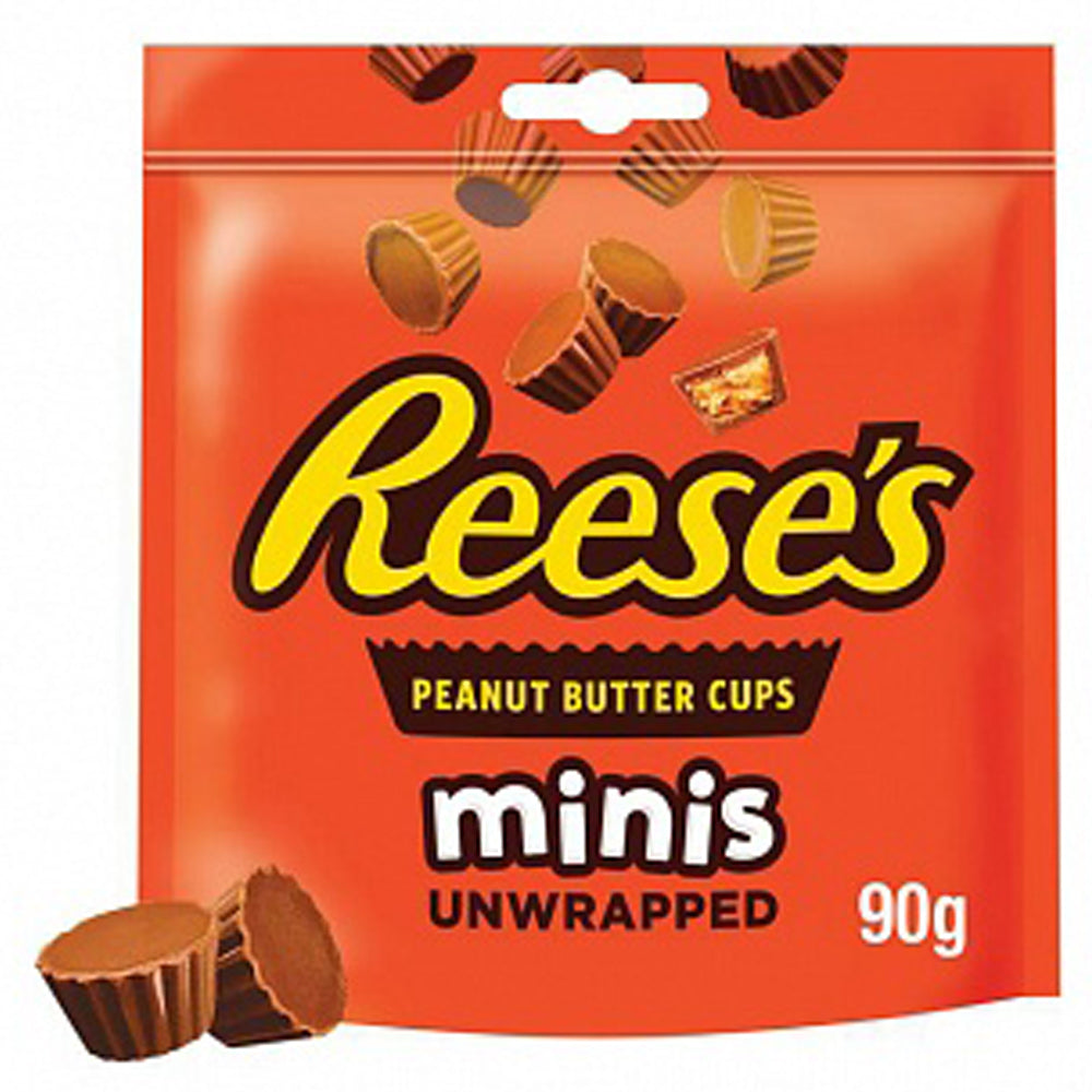 Reese's Peanut Butter Cups Minis Unwrapped 90g