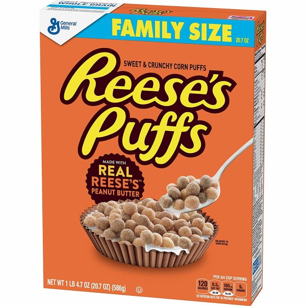 Reese´s Puffs Cerealien Family Size Doppelpack 2 x 558g