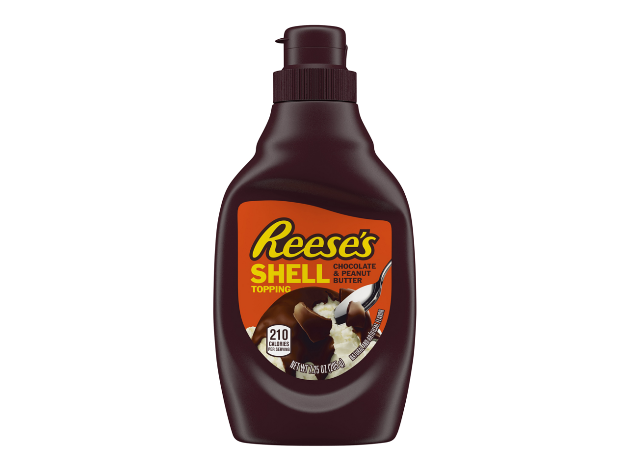 Reese's Chocolate & Peanut Butter Shell Topping 205g