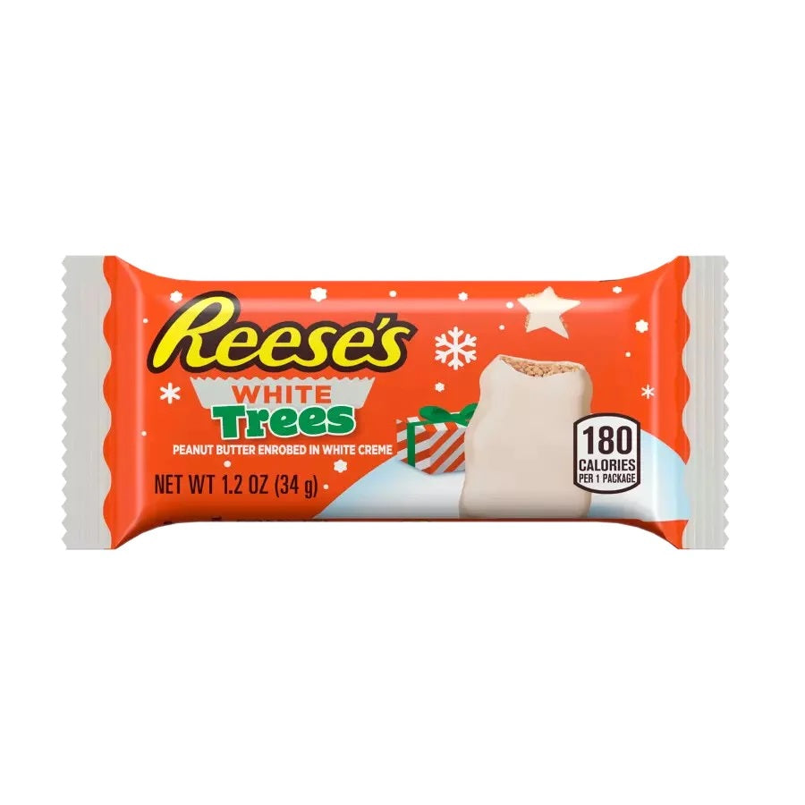 Reese´s White Trees Peanutbutter enrobed white creme 34g