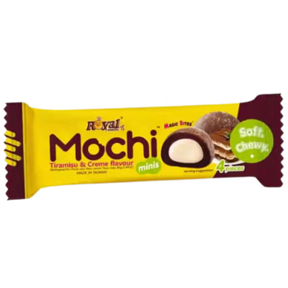 Royal Family Mochi Minis Tiramisu & Creme 40g