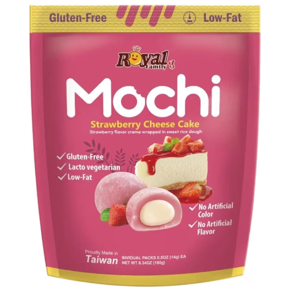 Royal Family Mochi Strawberry Cheesecake 180g