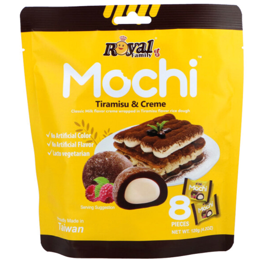 Royal Family Mochi Tiramisu and Creme 120g