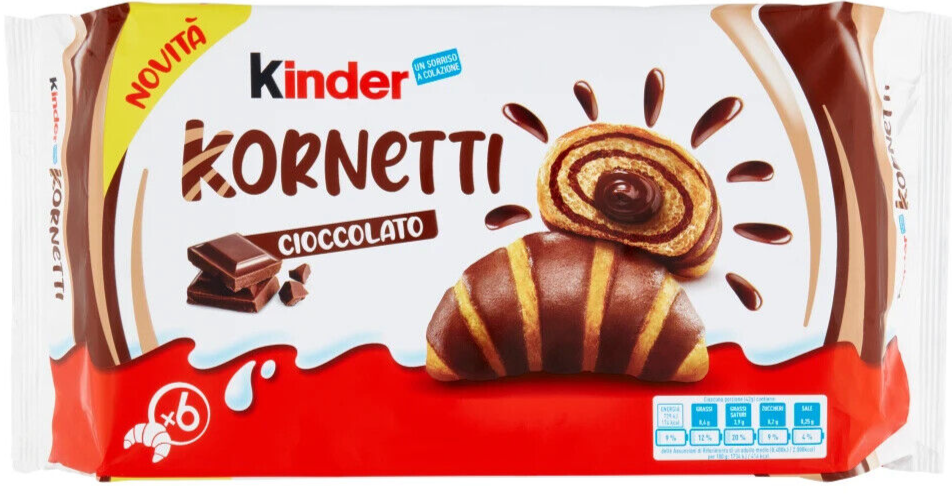 Kinder Kornetti Cioccolato 252g