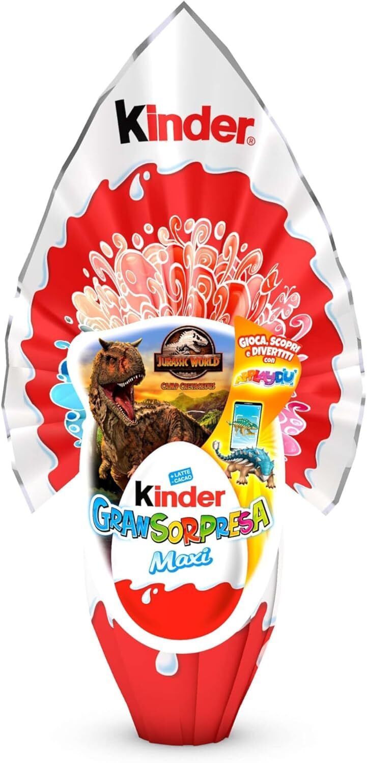 Kinder Easter Egg Gransorpresa Maxi Jurassic World 220g