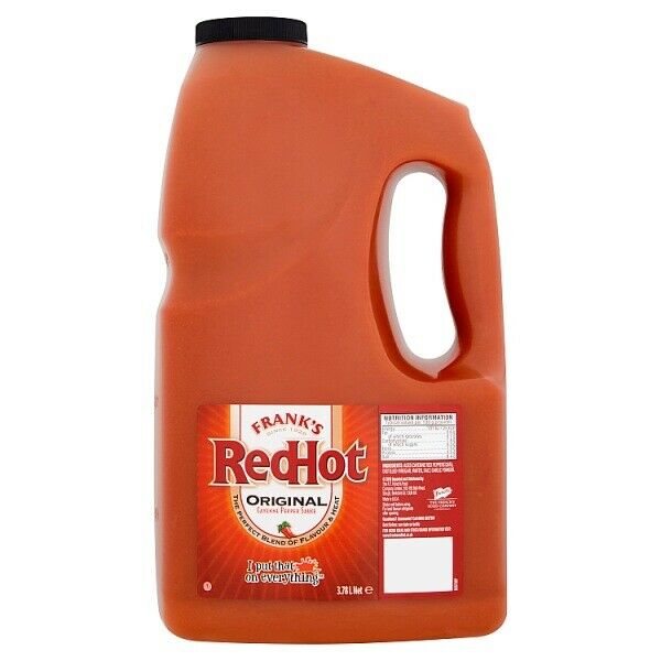 Frank´s Red Hot Original Cayenne Pepper Sauce 3,78l