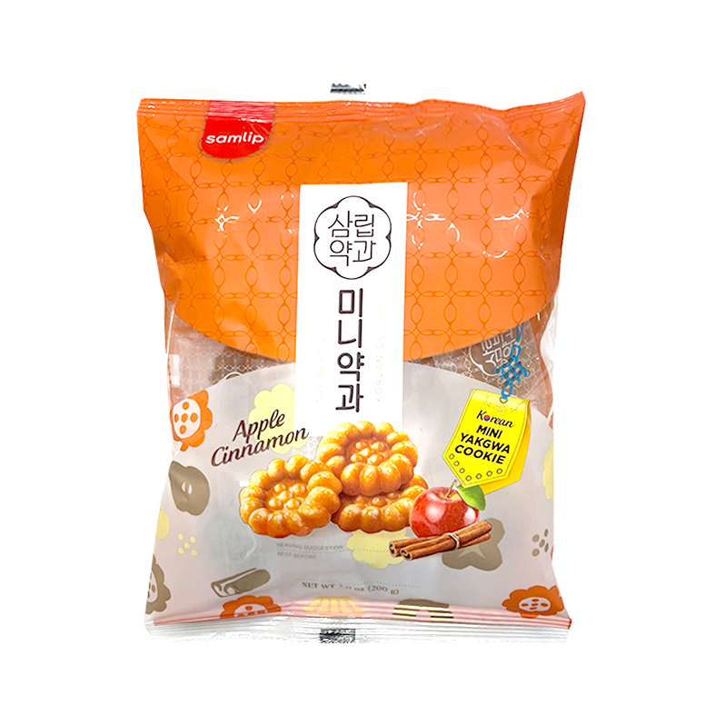 Samlip Korean Cookie (Yakgwa) Apple Cinnamon 200g