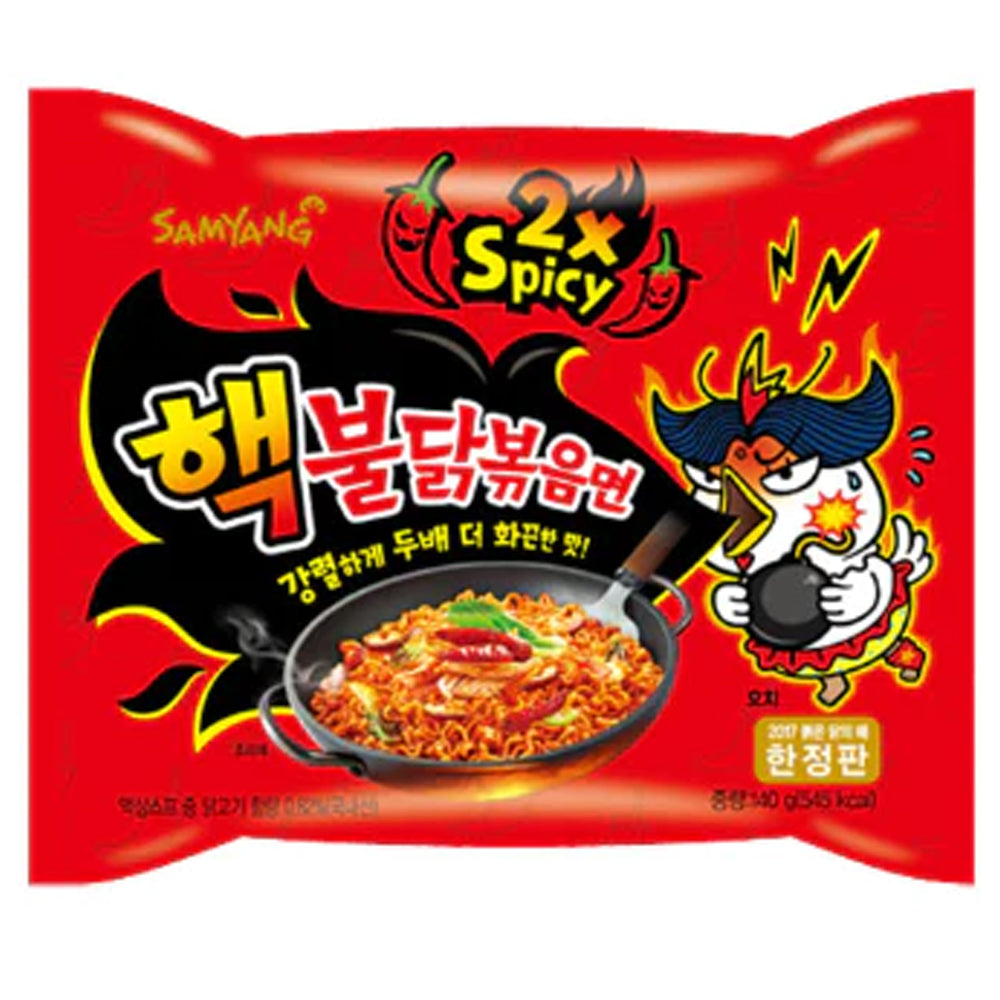 Samyang Buldak 2xSpicy Hot Chicken Flavor Ramen 120g