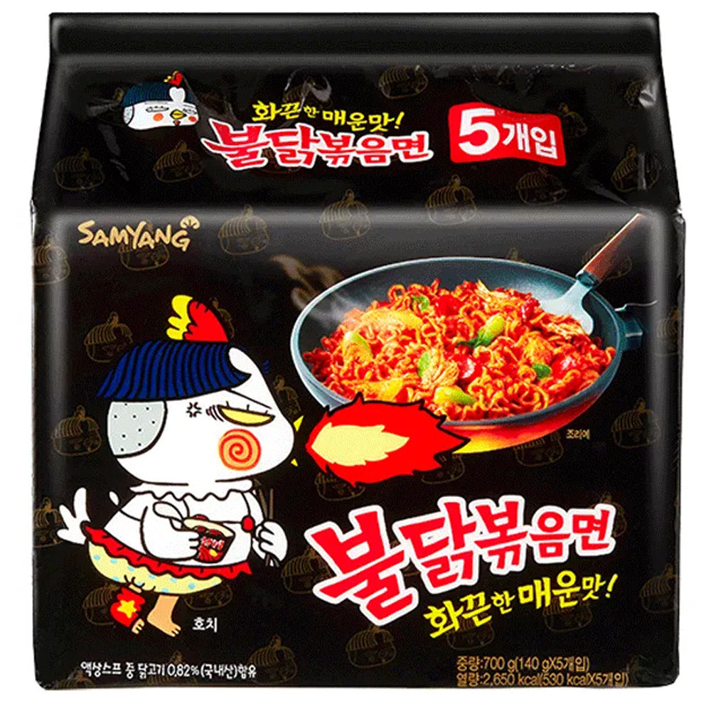 Samyang Buldak Hot Chicken Flavor Ramen (5 x140g) 700g