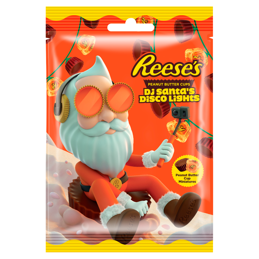Reese´s Penaut Butter Cups Dj Santa Disco Lights 70g