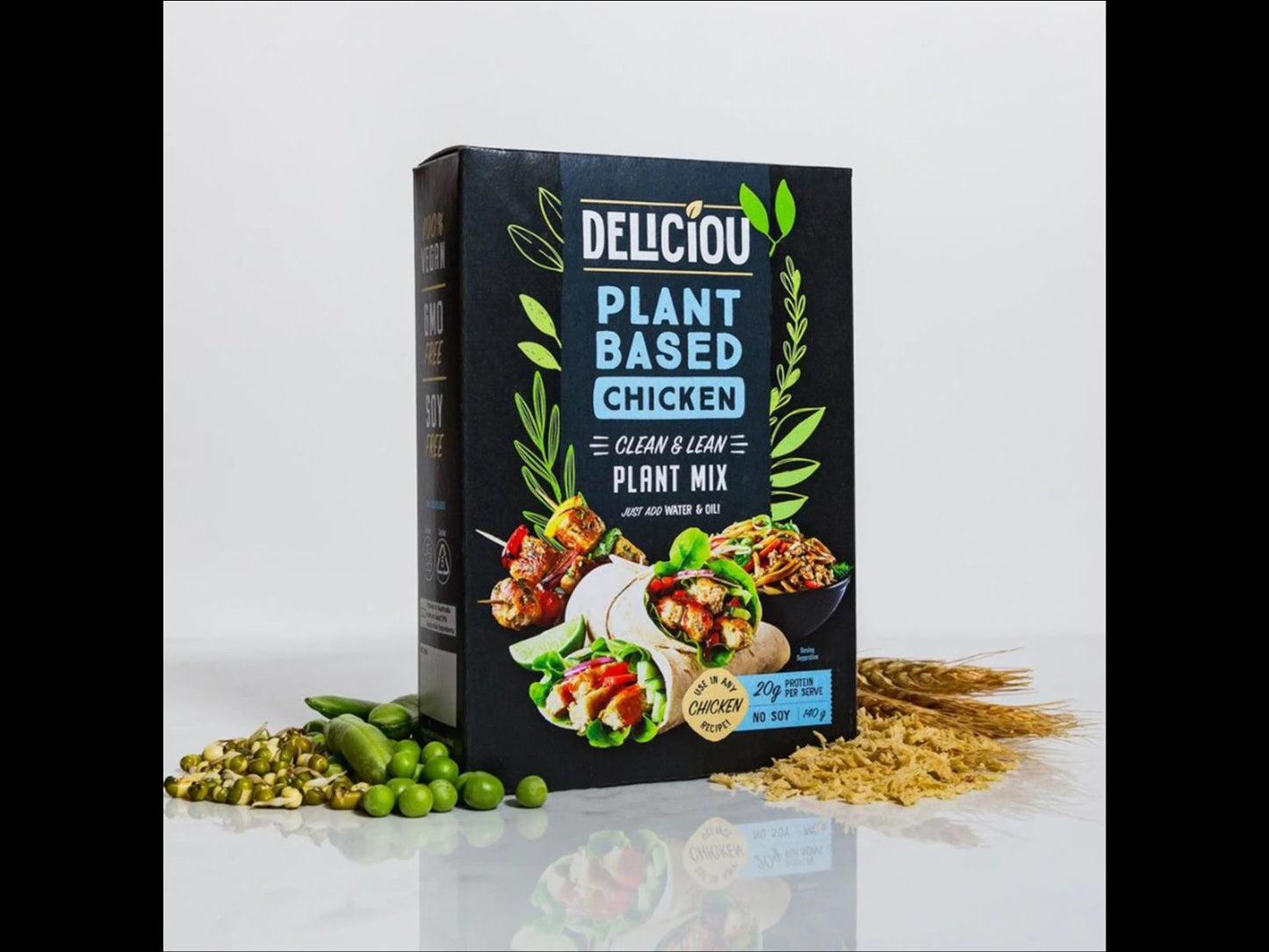 Deliciou Plant Based Chicken Mix 140g