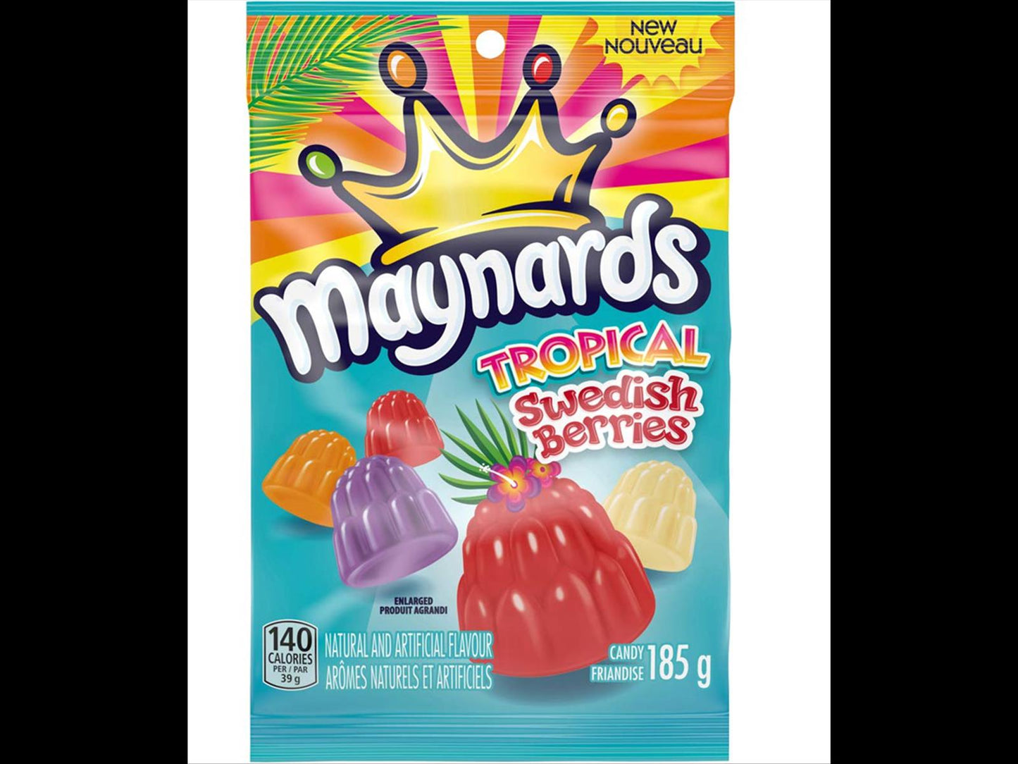 Maynards Tropical Swedish Berries 185g