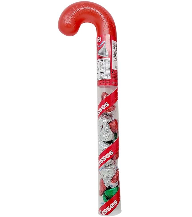 Hershey's Kisses Milk Chocolate Christmas Cane 64g