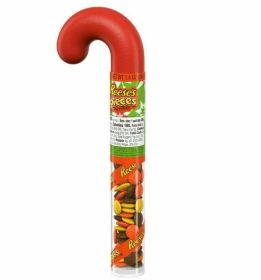 Reese's Pieces Holiday Cane 39g