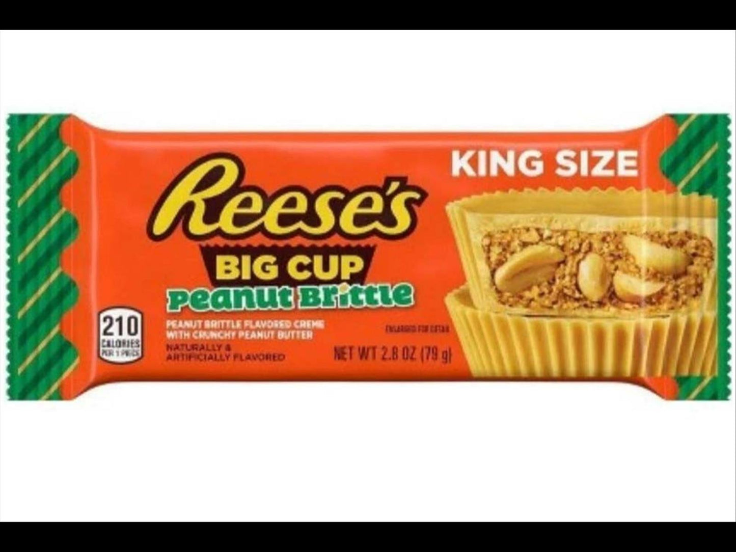 Reese's Christmas Big Cup Peanut Brittle King Size 79g