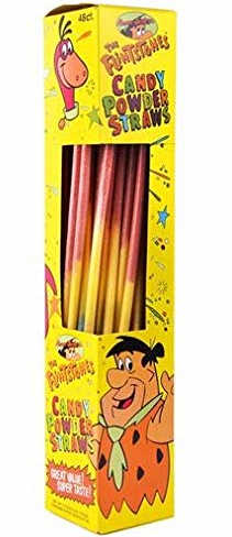 The Flintstones Candy Powder Straws 29g