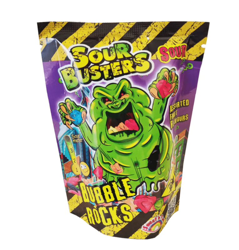 Sour Busters Bubble Rocks 50g