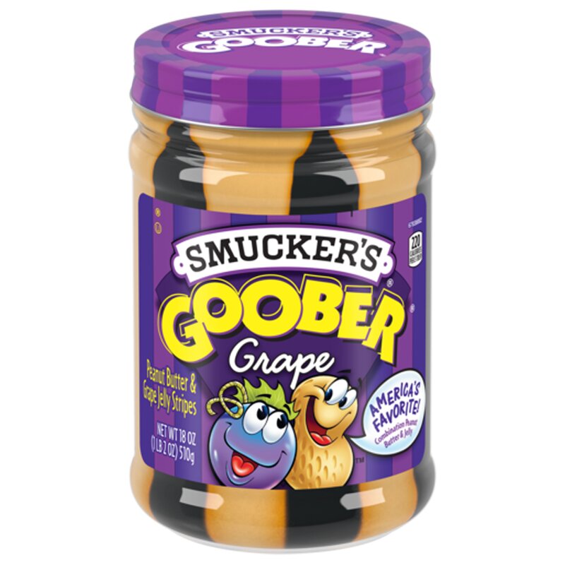 SMUCKER'S - Goober - Grape - Glas - 510g