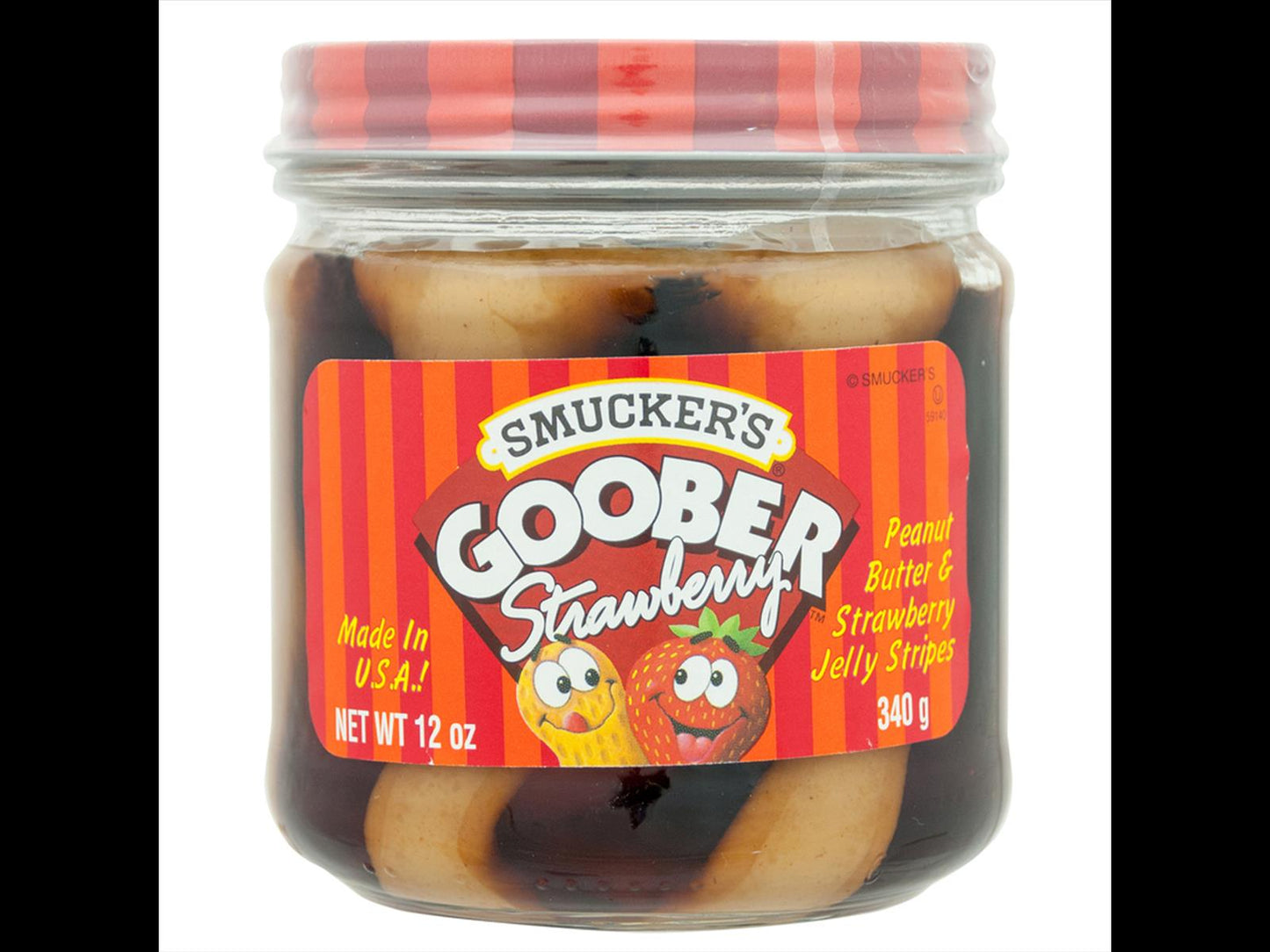 SMUCKER´S - Goober - Strawberry - Glas - 340g