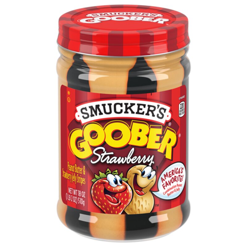 SMUCKER'S - Goober - Strawberry - Glas - 510g