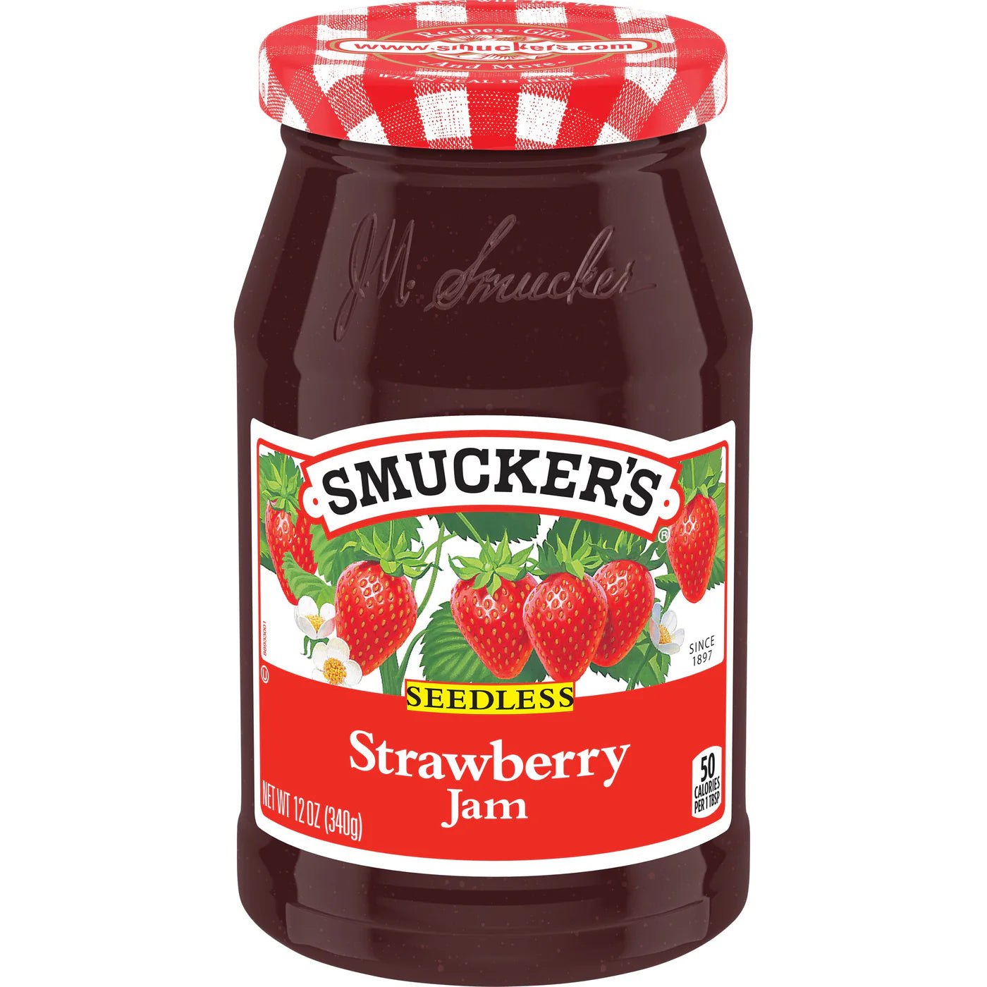 Smucker's Seedless Strawberry Jam 340g