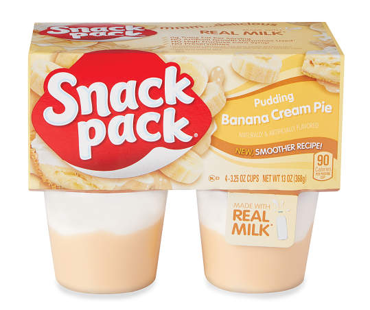 Snack Pack Banana Cream Pie 368g