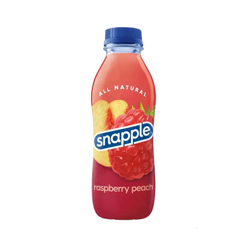 All Natural Snapple Raspberry Peach 473ml