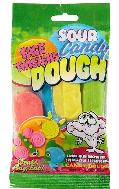 Face Twisters Sour Candy Dough (Essbare Knete) 110g