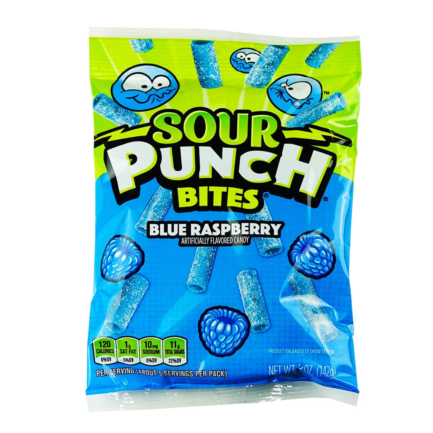 Sour Punch Bites Blue Raspberry 105g