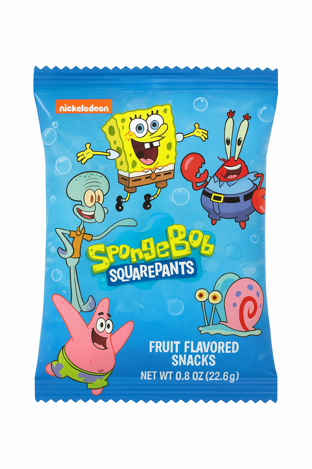 Betty Crocker Spongebob Fruit Flavored Snack 22,6g