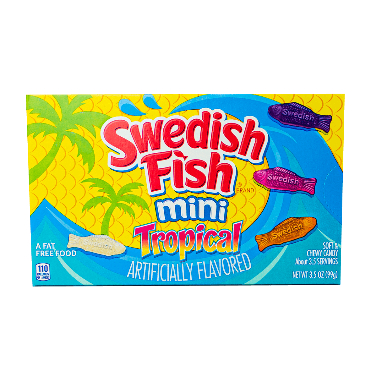 Swedish Fish mini Tropical 99g
