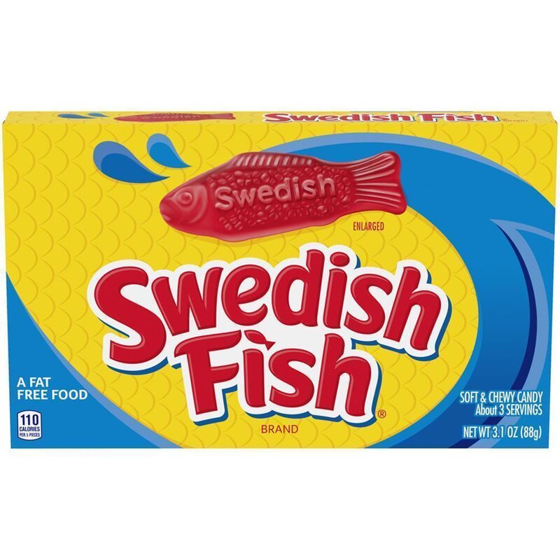 Swedish Fish -Soft Chewy Candy 88g