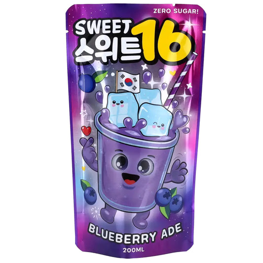 Sweet 16 – Blueberry Ade Zero Sugar 200ml