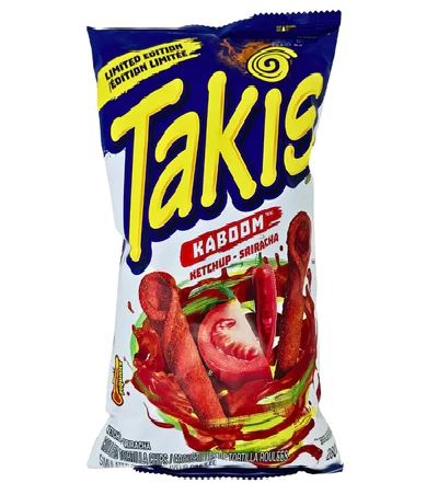 Takis KABOOM Ketchup-Sriracha 280g