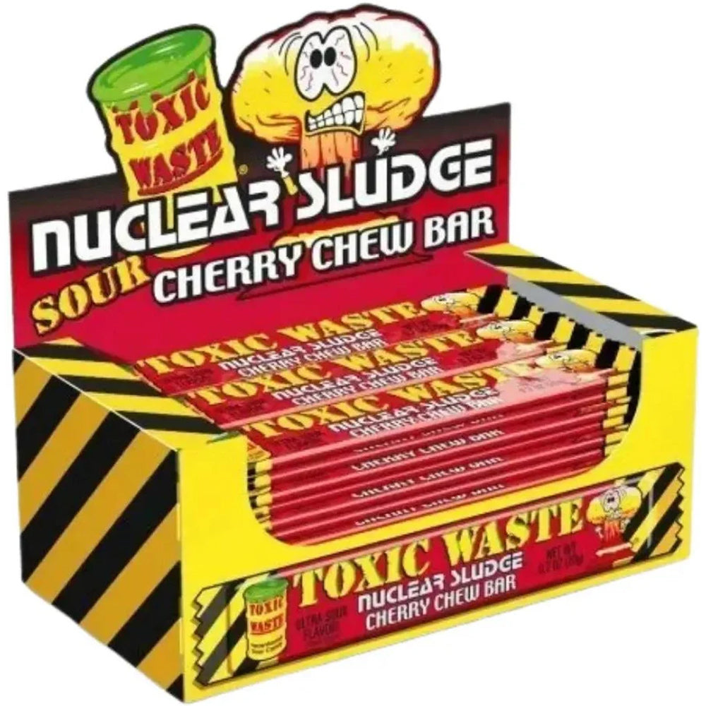 Toxic Waste Nuclear Sludge Chew Bar Sour Cherry 50 x 20g Vorratspack