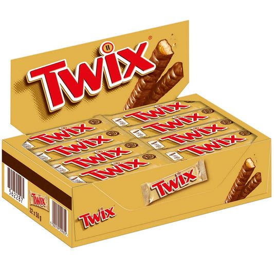 Twix Riegel 32 x 50g Vorratspack