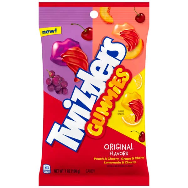 Twizzlers Gummies Original Flavors 198g