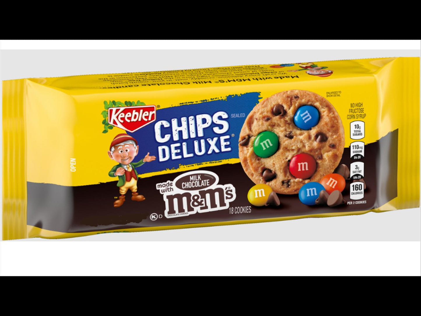 Keebler Chips Deluxe Cookies M&M´s Milk Chocolate 320g