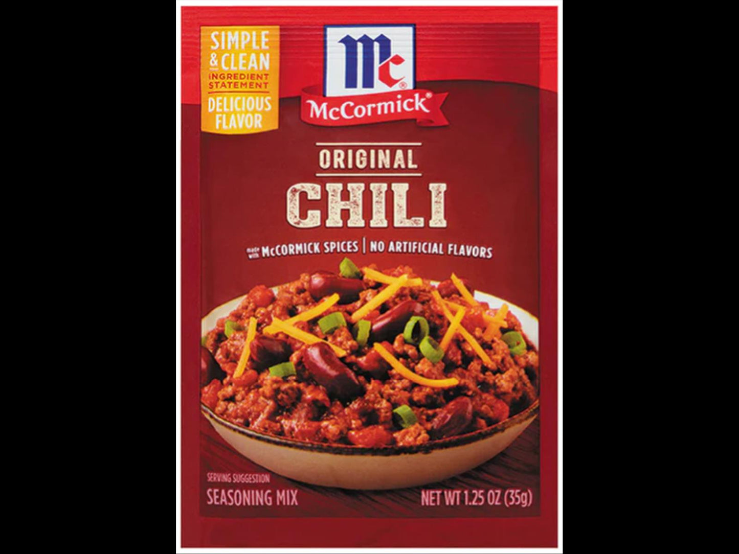 McCormick Original Chili Seasoning Mix 35g