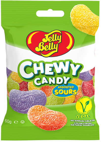 Jelly Belly Chewy Candy Assortet Sours 60g