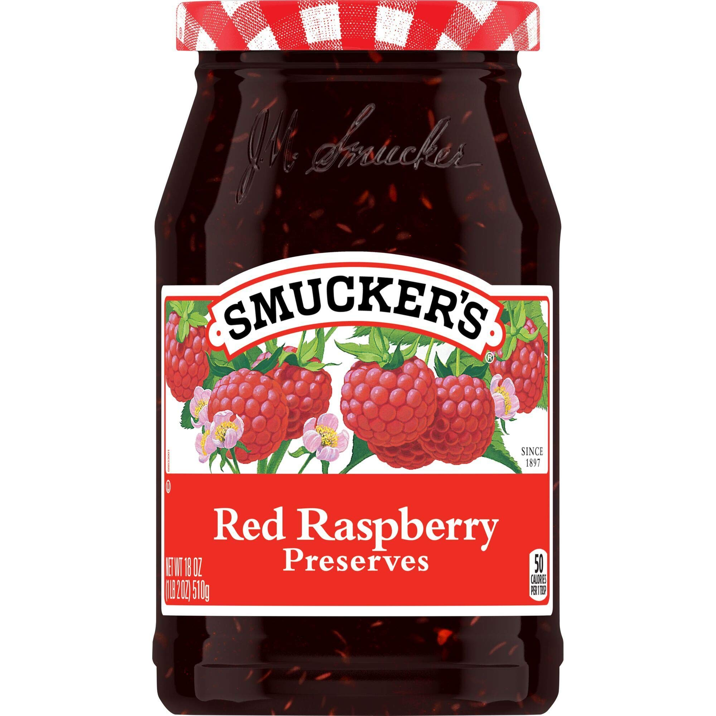 Smucker's Red Raspberry Preserves 510g