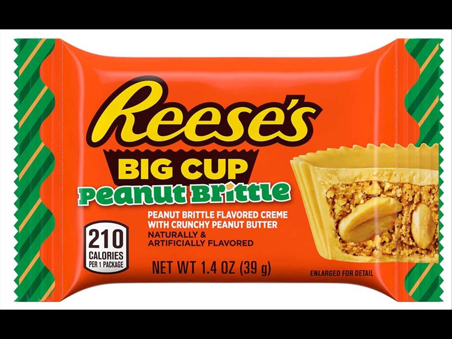 Reese's Christmas Big cup Peanut Brittle 40g