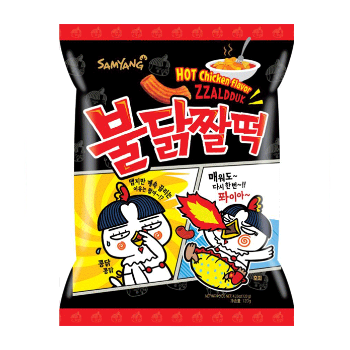 Samyang Hot Chicken flavour Zzaldduk Chips 120g