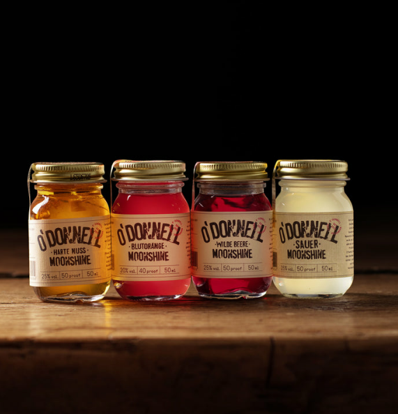 O'Donnell Sommer Minis 4x 50ml verschiedene Sorten 20% - 25% Vol.