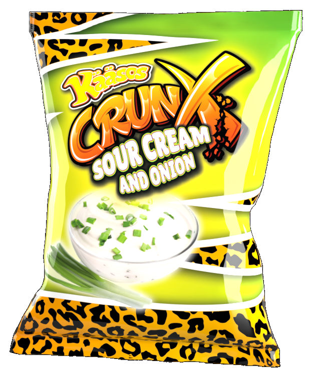 Kääsos Crunx Sour Cream and Onion 150g