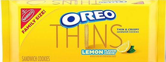 Oreo Thins Lemon Flavor 371g