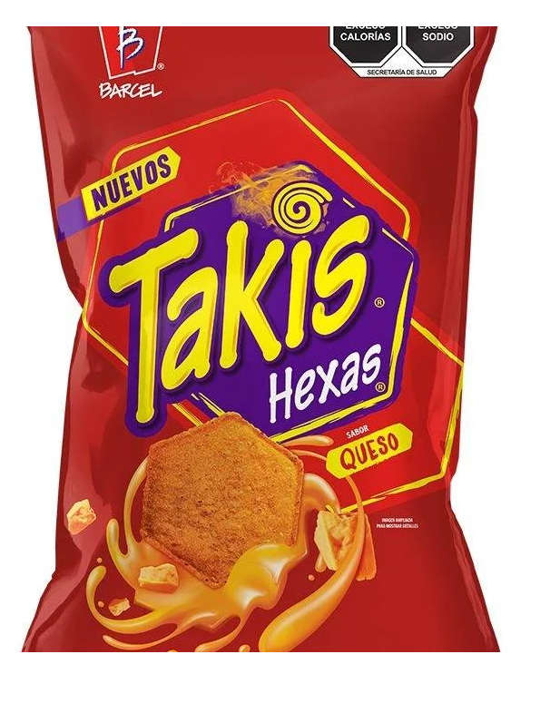Takis Hexas Sabor a Queso 50g