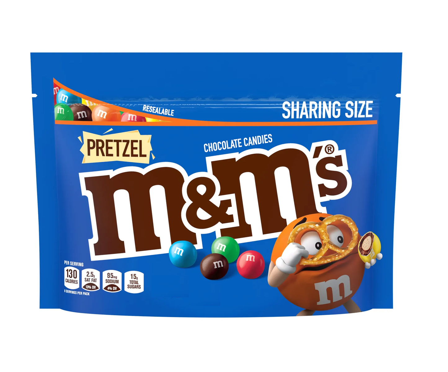 M&M´s Pretzel Sharing Size 209,8g